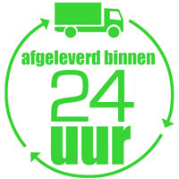 Geleverd binnen 24 uur